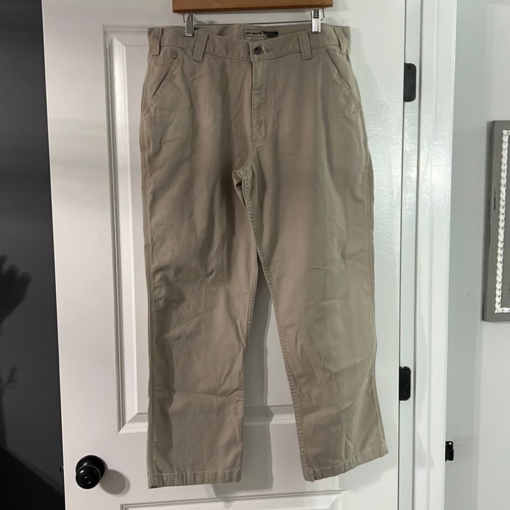 Carhartt Mens Rugged Flex Relaxed Fit Canvas Work Pant